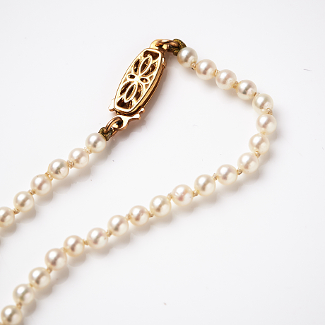 Collier odlade pärlor