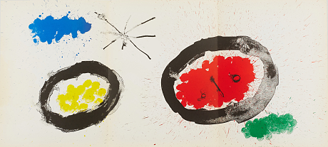 Joan Miró färglitografi