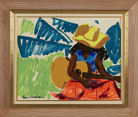 Lars Norrman oljemålning 