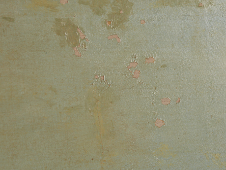 Oidentifierad konstnär oljemålning